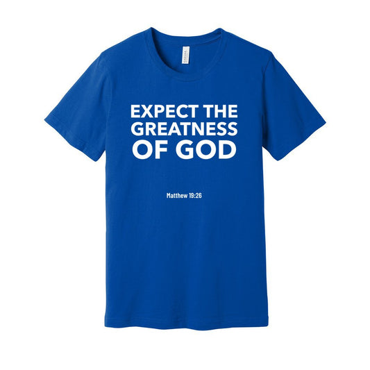 Greatness Shirt- White Letters        Greatness Shirt- White Letters